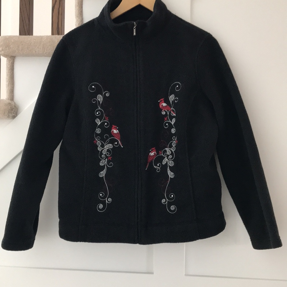 Northern Reflections Fleece Zip Up Jacket Size L